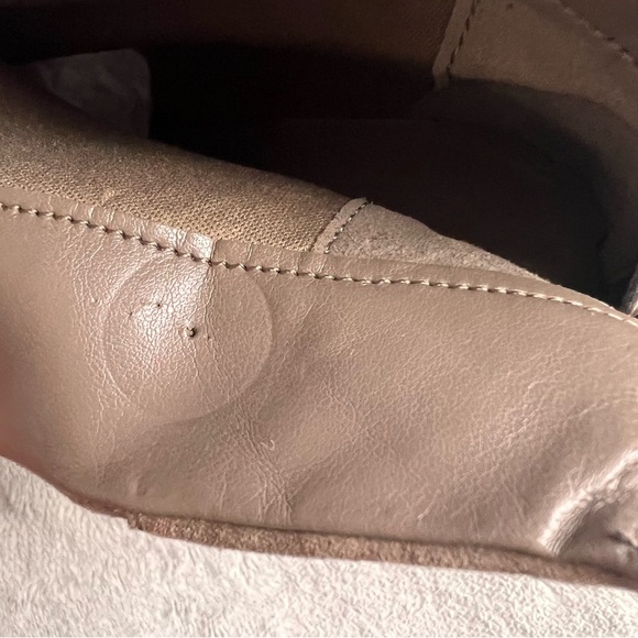 Express Vegan Faux Suede Pointed Toe High Heel Ankle Bootie Boots Sz 10 - Picture 11 of 14